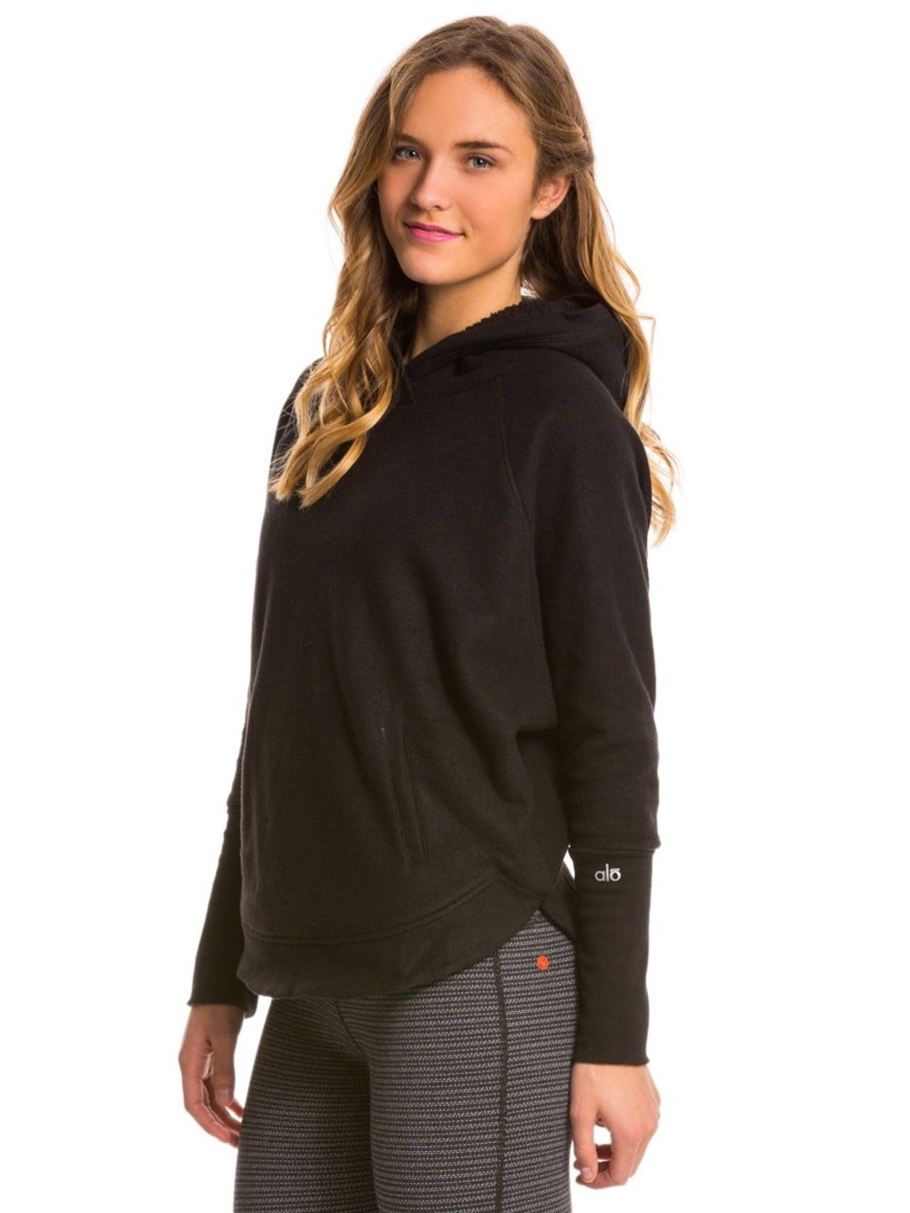 Alo Yoga Cabin Sherpa Lined Pullover Hoodie